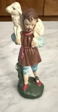 CHRISTMAS Nativity Shepherd 5" Vintage 1970s