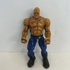 Hasbro Marvel Fantastic Four 2007 The Thing Loose 6" Pull String Action Figure