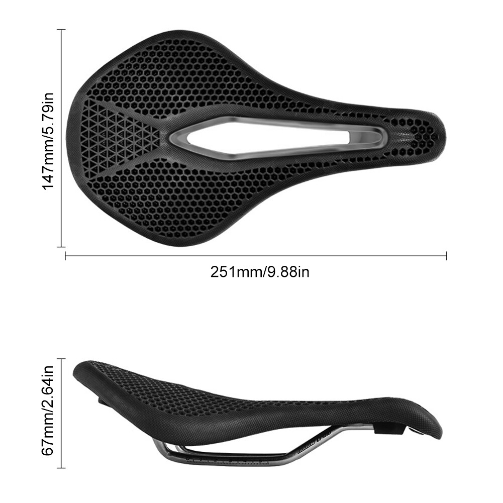EY Bicycle Seat Breathable Bike Seat Bench Bike Accessories Parts