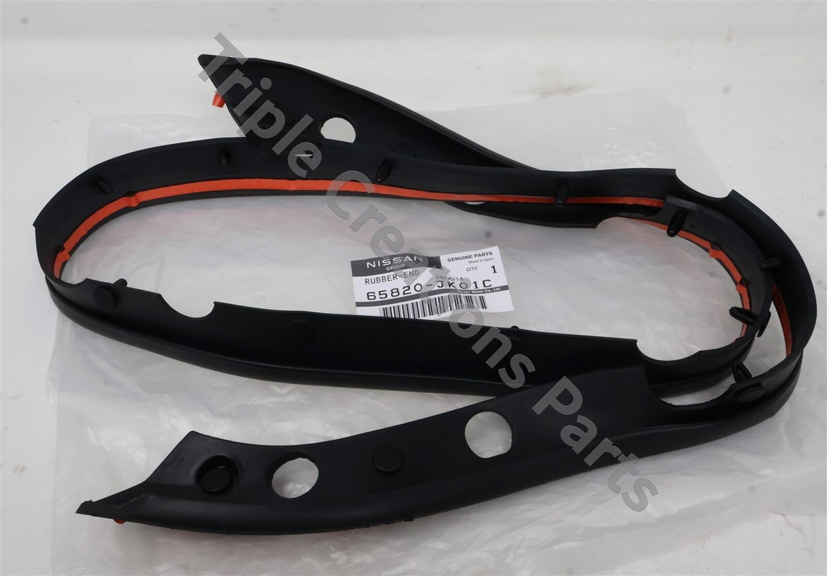 koji３３７７ Infiniti 09-13 G37 Sedan Front Bumper-Seal Strip 65820JK01C US