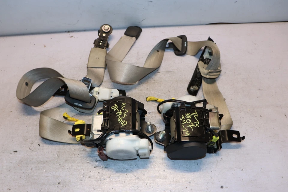 Cinturón de asientos delanteros izquierdo derecho derecho Acura TL Type S 2007-2008 3,5 L OEM Foto 2 de 4