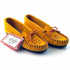 136 XXF Mocassin indien Huron Femme fabriqué au Canada