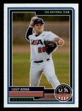 Casey Borba 2023 Panini USA Baseball Stars & Stripes Card #3 USA