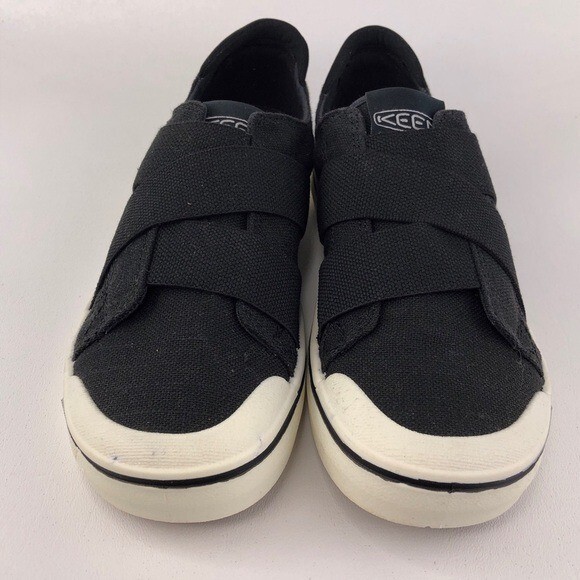 Scarpe slip on Keen Elsa IV Gore da donna taglia 7 EUR 37 5 sneakers nere in tela