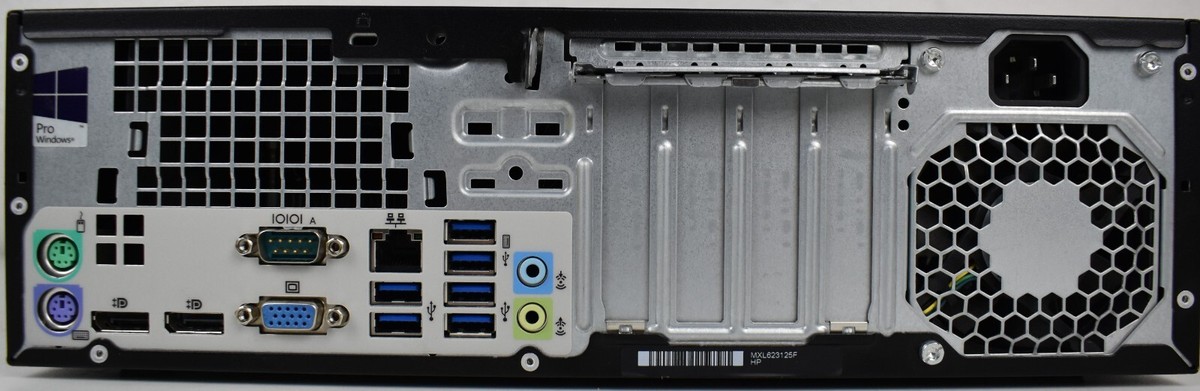 HP Elitedesk 800 G2 SFF PC i5-6th Gen 16GB RAM 256GB SSD + 500GB