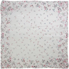 Wyoming Traders Wild Rag Charmeuse Garden Silk Western Scarf - 34.5"