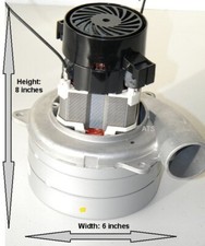 Extractor de limpieza de alfombras motor de aspiradora de 3 etapas