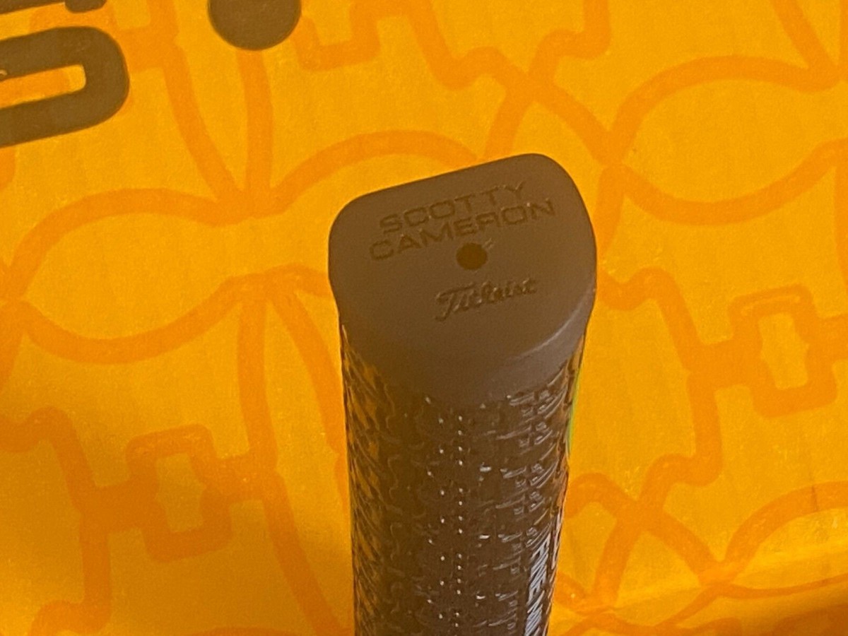 Poignée De Putter Scotty Cameron Matador Midsize – 11 Pouces, Jaune, Caoutchouc