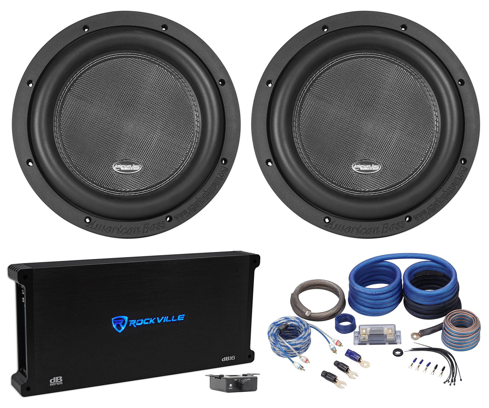 2 American Bass XR-10D2 мощностью 2000 Вт 10 автомобильных сабвуферов для соревнований Усилитель Комплект усилителей 93490₽