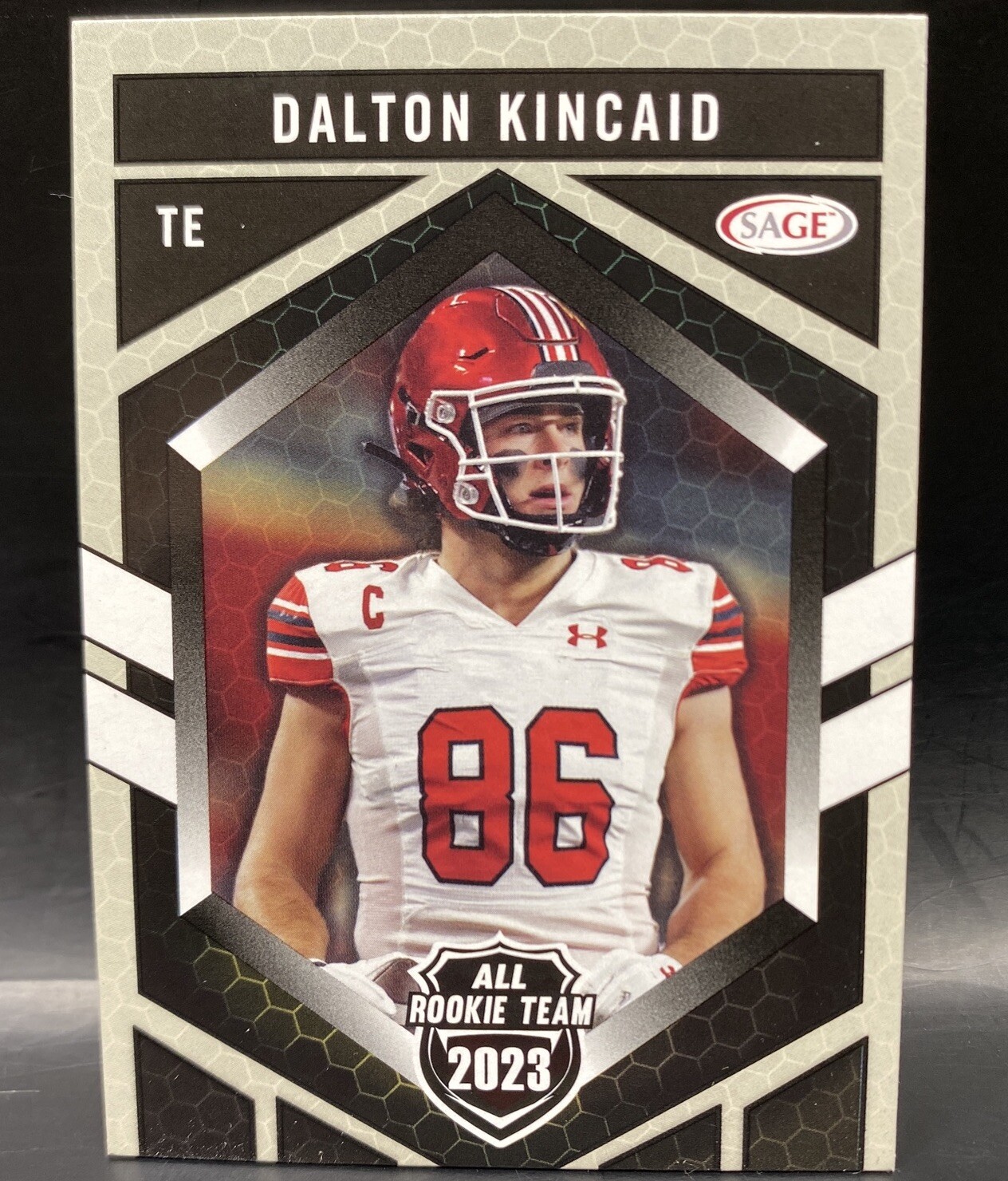 2023 Sage Dalton Kincaid Rookie Card RT-179 Buffalo Bills Utah Utes