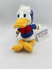 NWT Disney Store Donald Duck 9  Bean Bag Plush Stuffed Animal 1990  s Vintage