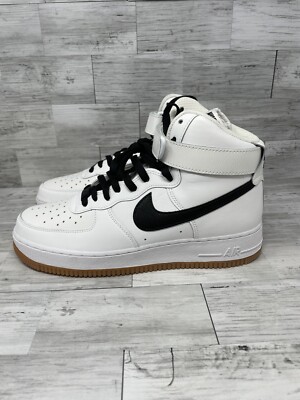 Nike Air Force 1 Hi NBY White Black Women's Size 11 AQ3777-994