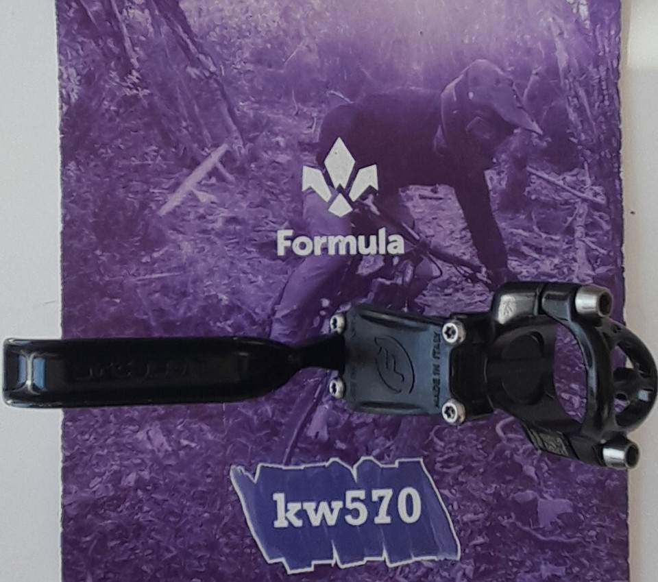 Formula Pompante/Master cylinder R1R/R1 Racing Glossy Black titanio