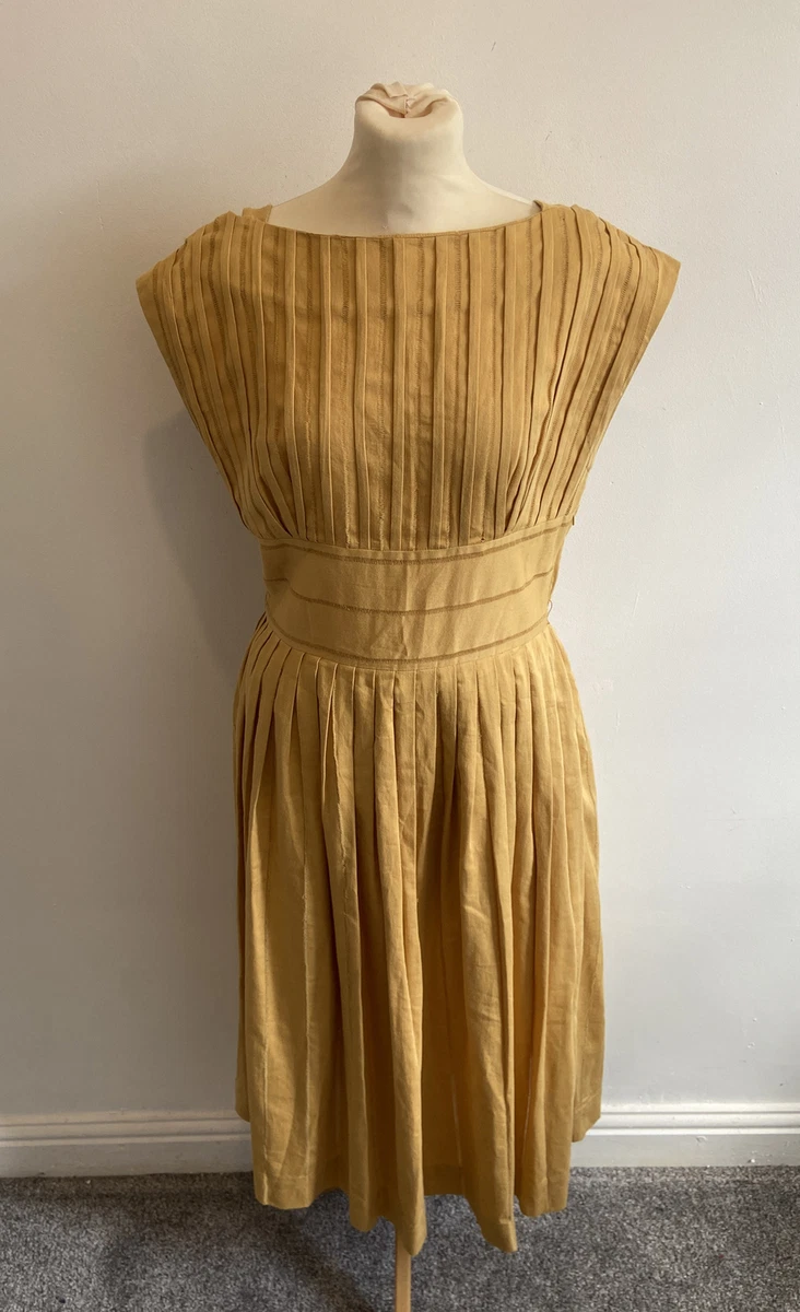 Mustard midi hotsell