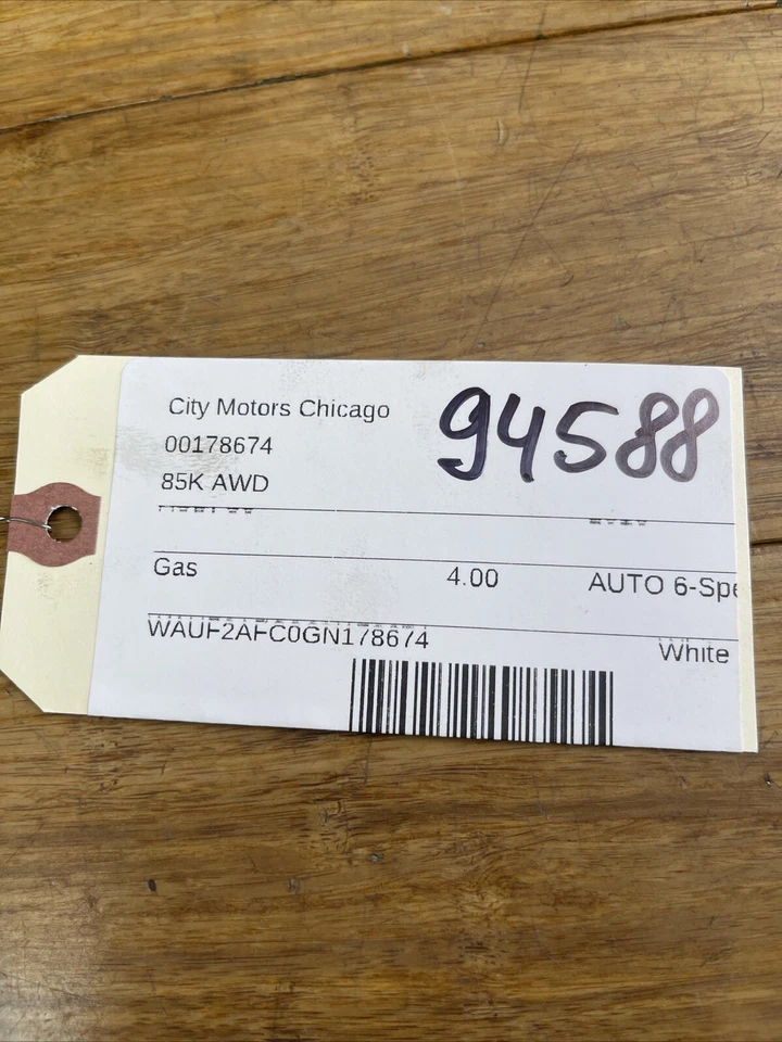 2013-2018 Audi S6 S8 4.0L V8 Engine Crankshaft Housing OEM 85k Miles - Image 2 of 4