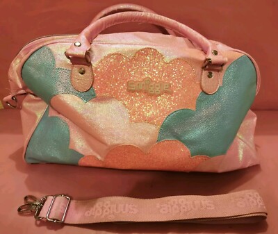 Pink Glittery Unicorn Smiggle Weekender Travel Overnight Bag Sparkly  Sleepover UK