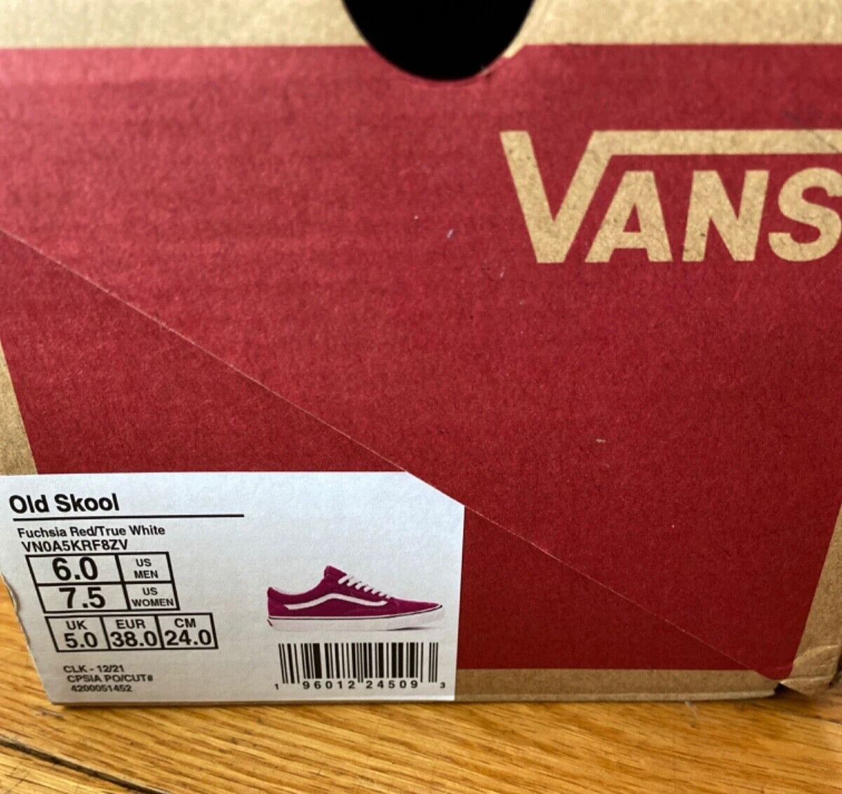 Vans clk sales code
