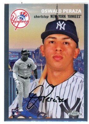 2023 Topps Chrome Platinum Ann OSWALD PERAZA City Variation Case Hit SSP RC