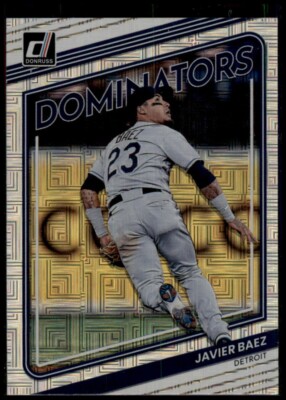2022 Panini Donruss - Dominators Javier Báez #D-3 Vector