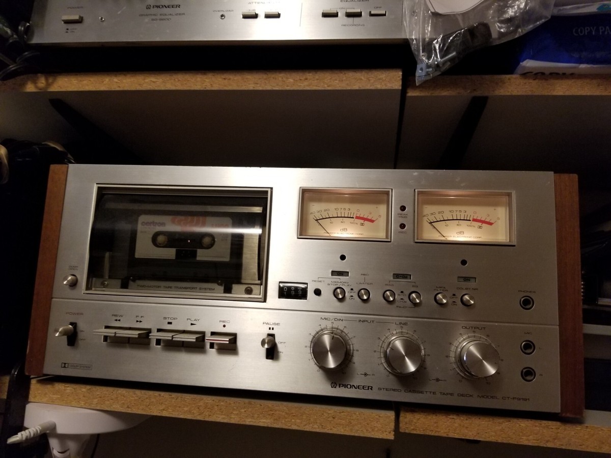 Pioneer CT-F9191 stereo cassette deck working great | eBay