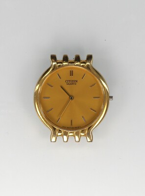 Citizen Herren Armbanduhr 1020-S54562 HSB Gold Edelstahl St Batterie Wr