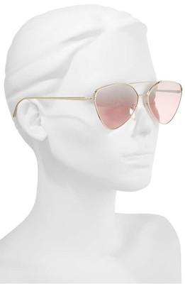 PRADA 62mm Gradient Aviator Sunglasses New | eBay