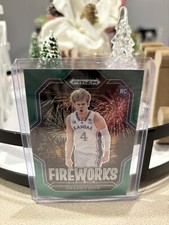 2023 Prizm Draft Basketball Gradey Dick Fireworks Green Pulsar /25