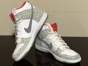 white leopard nike dunks