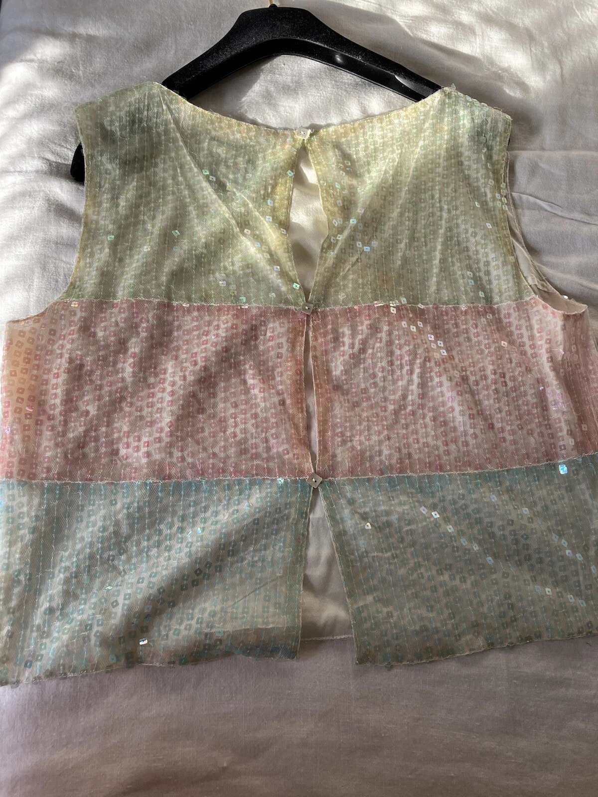 Gilet Chanel Sparkling 3 Colori Paillettes Taglia 44 (Plz Leggi Descrizione)