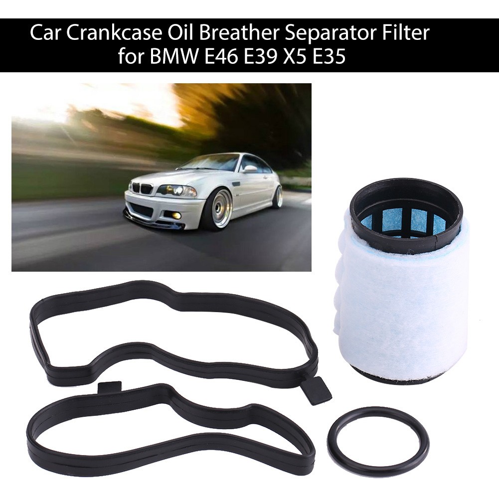 ­Car Crankcase Oil Breather Separator Filter 11127793163 For E46 E39 X5 E35