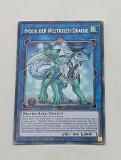 Yu-Gi-Oh Einzelkarte Imduk der Weltkelch-Drache bespielt