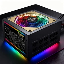 New RGB Gaming 600w Power Supply Full-Modular ATX PC Case PSU Power Supplies