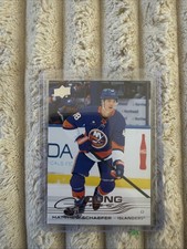 2025-26 UD Series 2 MATTHEW SCHAEFFER YOUNG GUNS #451 Islanders