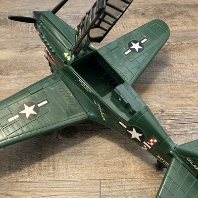 GI Joe SGT Savage Vehicle P-40 Warhawk Tested No Figure No