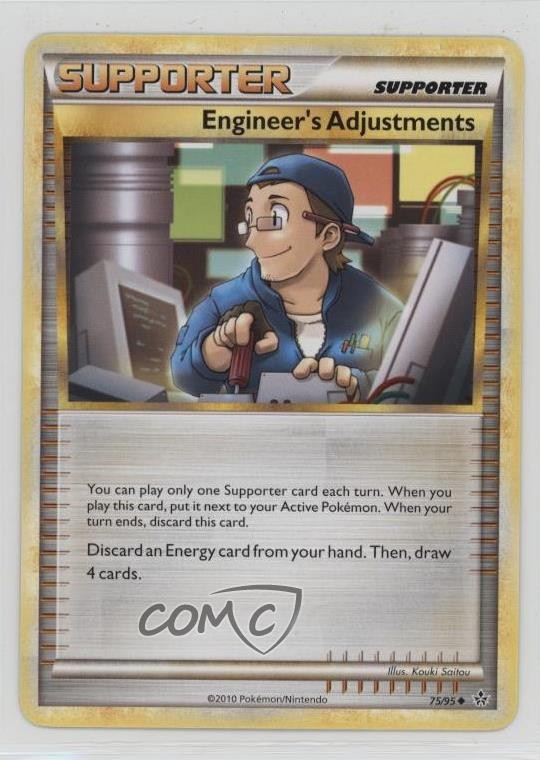 Engineer's Adjustments Pokémon HeartGold & SoulSilver Unleashed #75 2010