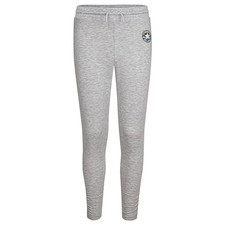 Converse Chuck Patch Joggers Girls 6 Gray Drawstring Waist Activewear FROG104