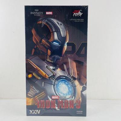 #ad #ad Marvel Avengers Iron Man Mark 24 XXIV MK24 Ironman Toy Action Figure Model $39.99