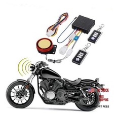 DC12V Motorcycle Anti-Theft Alarm Security System Remote Control Engine Start
