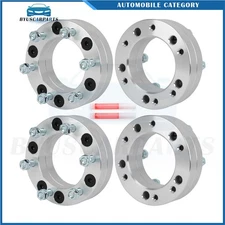 4P 2" 5x5.5 to 6x5.5 Conversion Wheel Adapters For Ford Dodge to Chevy GMC 6 Lug