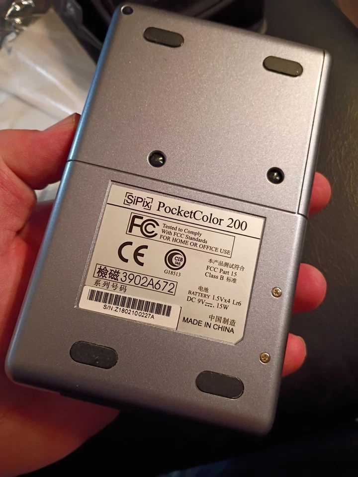 Pocket Color 200 Print and Share SiPix Untested Mobile Printer  - Image 4 of 4