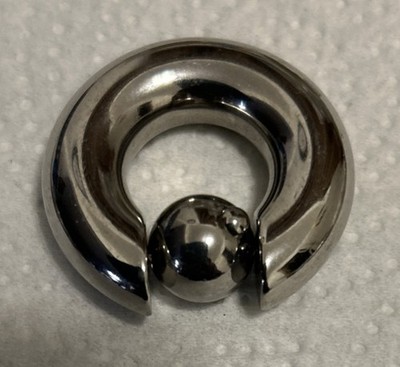 Men s  Body Jewelry Captive Bead 00ga Stainless Steel