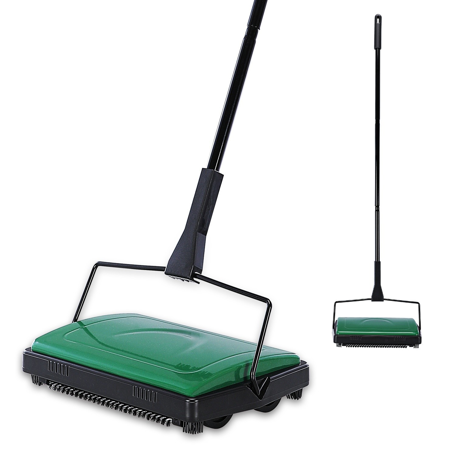 MANUAL CARPET SWEEPER  BRUSH CLEAN TOOL CORDLESS RUG CLEANER PET DUSTER BROOM