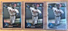 (3x) Ozzie Albies 2016 Bowman Chrome MINI RAINBOW /150 /250 /499 Rookie Lot (RC)