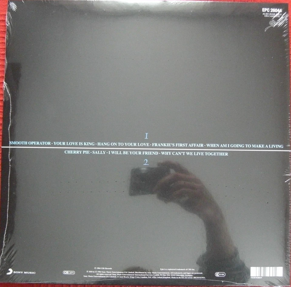 Sade – Diamond Life Vinyl, LP, Album Repress - Bild 2 von 2