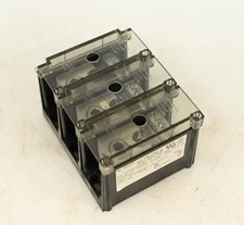 Gould Shawmut 67653 Power Block 350MCM-#6 X(10) #6-#14 3 Pole PC 600V CU9AL 90C
