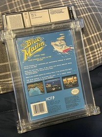 Blue Marlin, The - Sealed WATA 9.4 A+ New H-seam Nintendo NES Game VGA