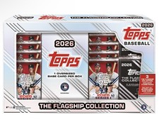 2026 Topps Flagship Series 1 MLB Collection Box Factory Sealed (184 Cards)