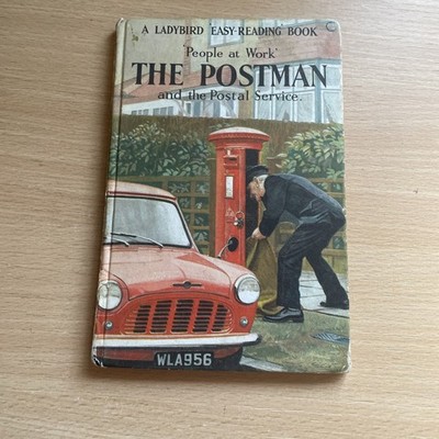 The Postman Vintage Ladybird Book True 1965 1st Edition Matt Cover 2/6 Tally 140