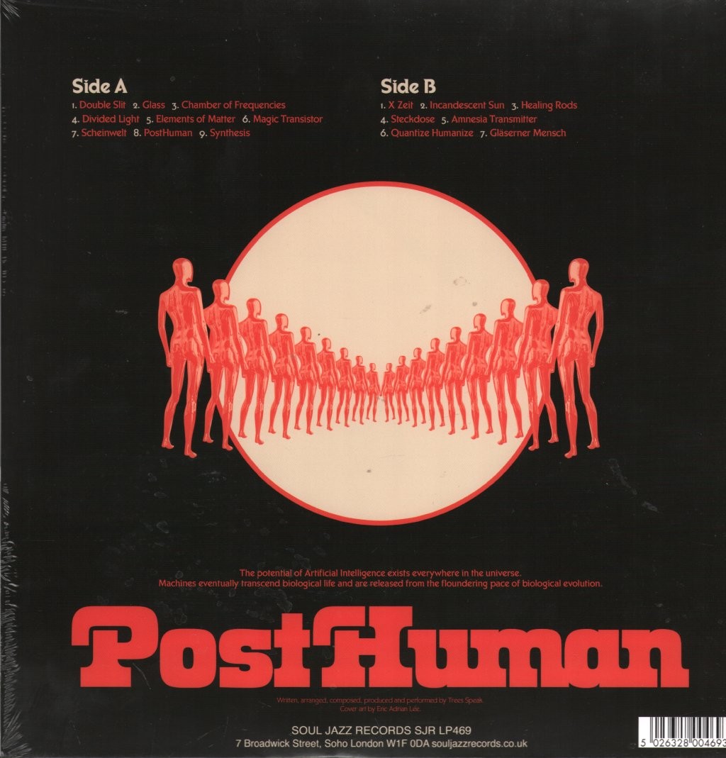 英LP Trees Speak PostHuman + 7” SJRLP469 Soul Jazz Records UK /00320 Trees Speak Posthuman LP vinyl UK Soul Jazz 2021 super
