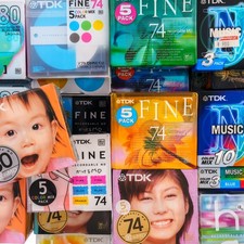 TDK MiniDiscs - NEW Sealed Packs - ho, FINE, LUCIR, MUSIC JACK GOLD BULK AVE 